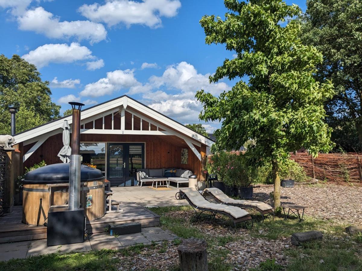 Chalet "Het Biggetje" Hottub - Sauna Volkel Ngoại thất bức ảnh