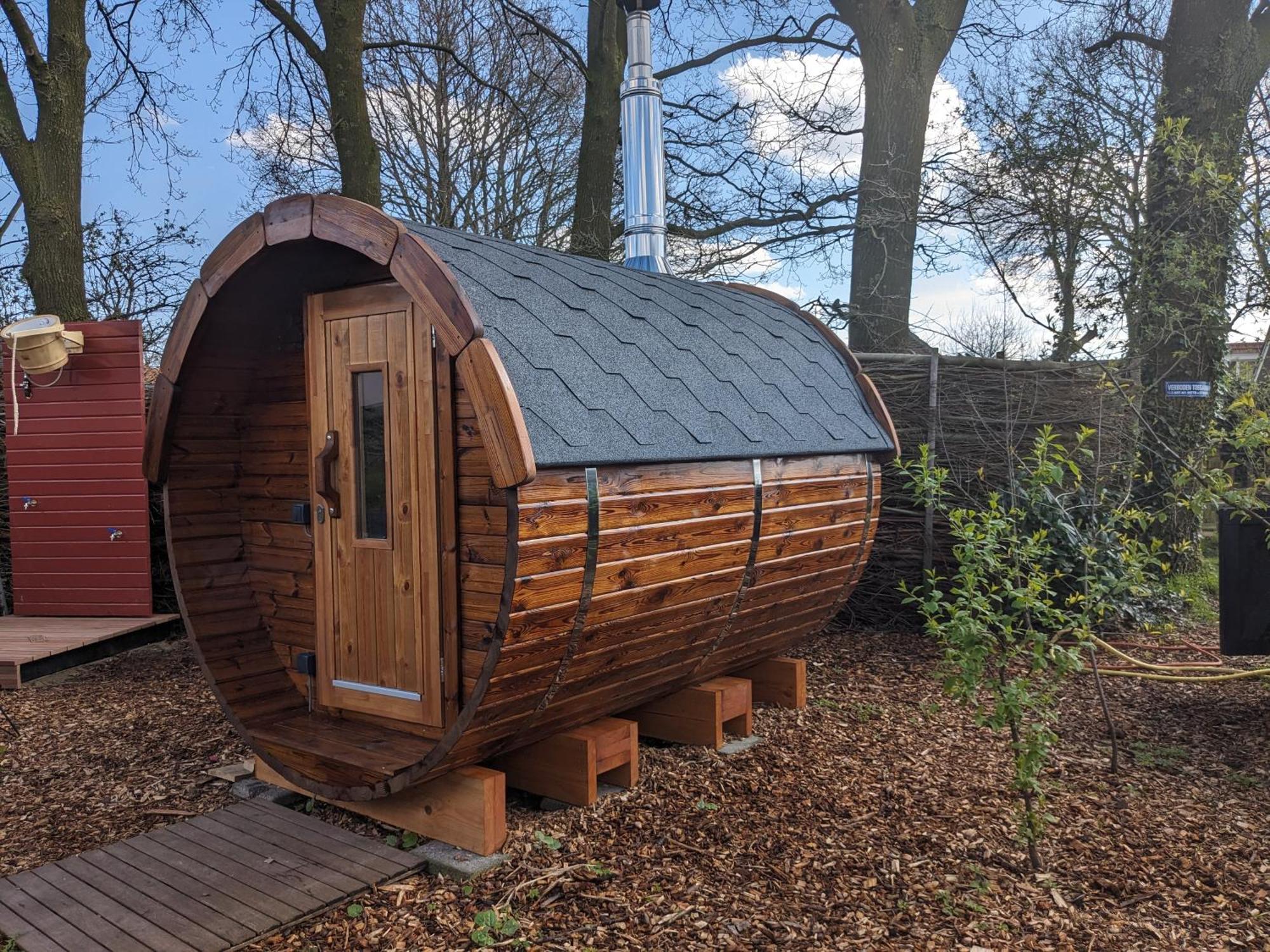 Chalet "Het Biggetje" Hottub - Sauna Volkel Ngoại thất bức ảnh