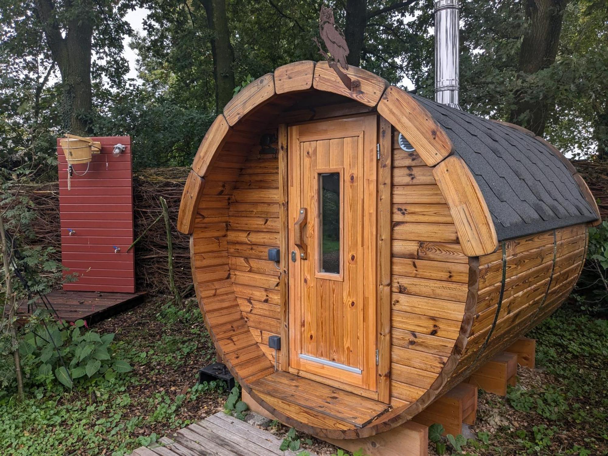 Chalet "Het Biggetje" Hottub - Sauna Volkel Ngoại thất bức ảnh